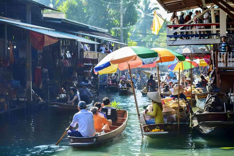 Bangkok: Damnoen Saduak Floating Market and Maeklong Railway