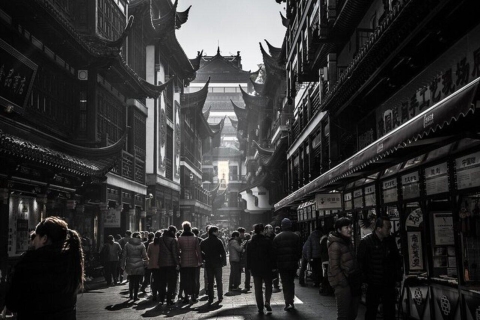 Shanghái : Tour a pie Privado de la Ciudad Vieja