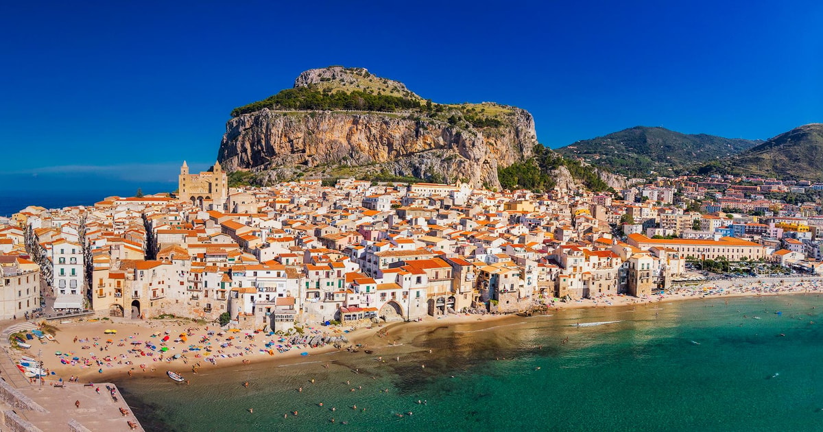 Palermo: Private airport transfer to Cefalù or Campofelice di Roccella