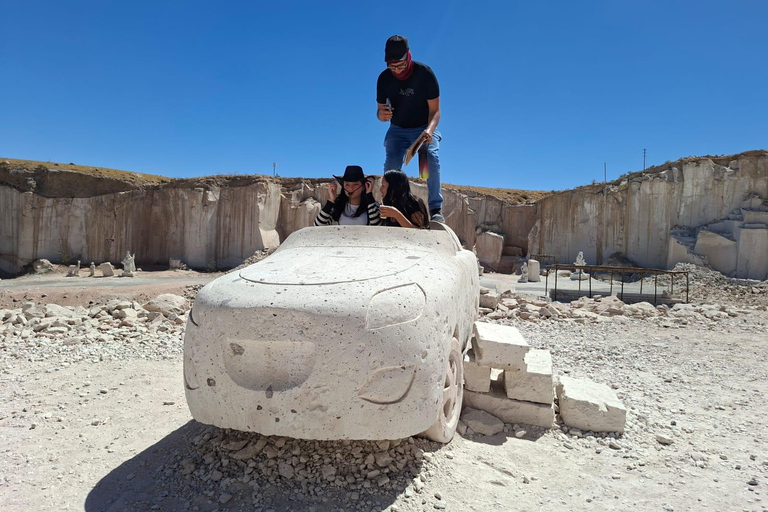 Arequipa: Private Sillar Route Tour + Culebrillas