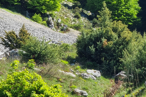 Mount Tomorri summit,hiking on the Holy Mountain
