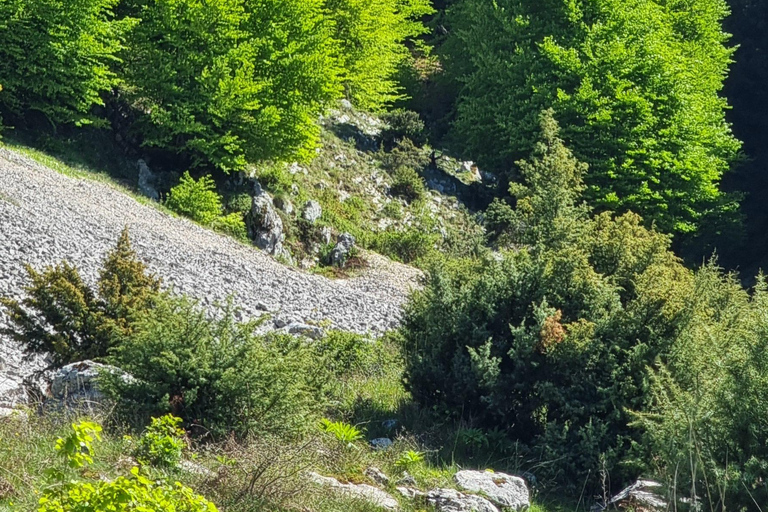 Mount Tomorri summit,hiking on the Holy Mountain