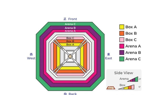 Tokyo: Sumo Tournament with Guide & Assigned Reserved Seat Reserved Seat in Zone B