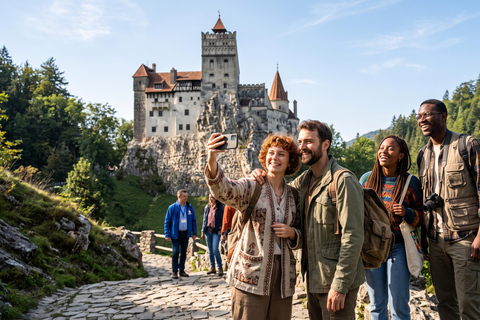 Bucharest-Dracula Castles, Peles-Cantacuzino-Brasov Day Tour COACH TOUR Audio guide in 24 languages