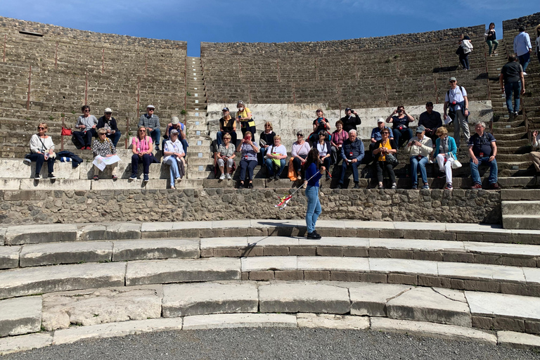 Pompeje: Wycieczka z przewodnikiem i zachód słońca