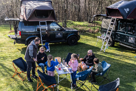 From Edinburgh: Highlands Land Rover Camping Adventure