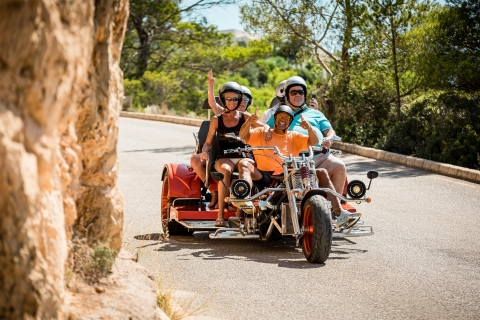 Mallorca : Visite guidée en Trike&Buggy avec guide touristiqueMallorca : Visite guidée en Trike&Buggy avec guide touristique.