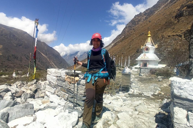 Von Kathmandu aus: 7-tägiger Langtang Trek mit Unterkunft
