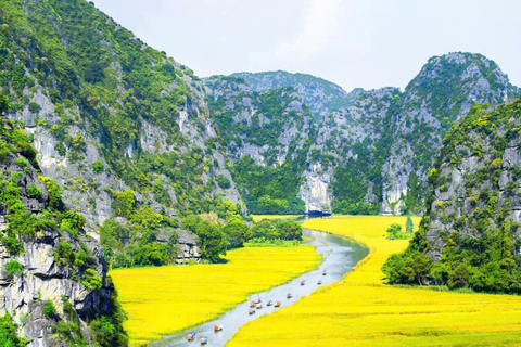 Hanoi: Thai Vi Temple or Tam Coc & Mua Cave & Hoa Lu & Cycle Hanoi: Ninh Binh, Hoa Lu, Tam Coc, Mua Cave, Buffet & Cycle