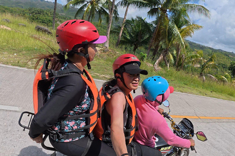 Cebu: Oslob valhajsskådning Canyoneering privat upphämtning