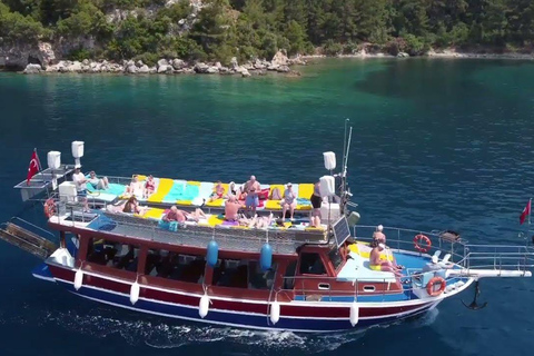 Marmaris: Captain Bulls Boat Trip with BBQ & Drinks Boat Trip with BBQ & Soft Drinks
