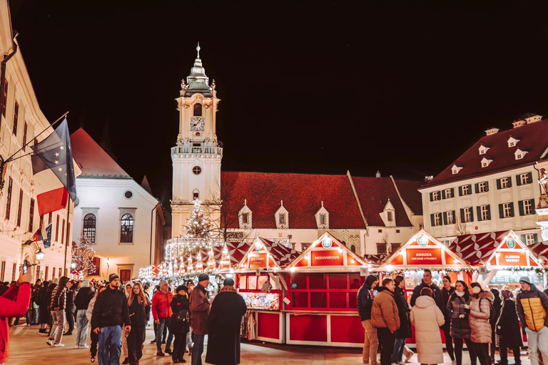 From Vienna: Bratislava Christmas Markets Guided Tour