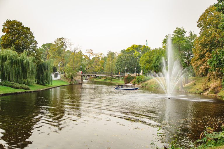Riga: Audio-Guided Sightseeing Tour by Canal Boats