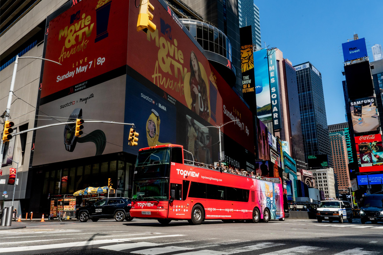 Nueva York: tour en autobús turístico con paradas libres de 24 ó 48 horasTour en autobús turístico de 24 horas con paradas libres