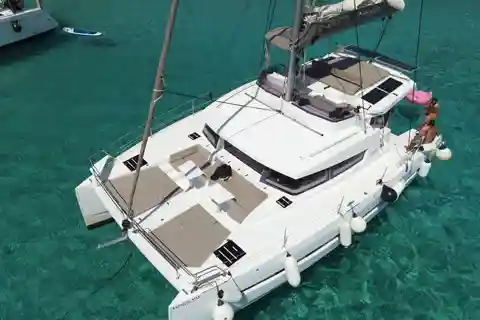 From Panormo: Private Sailing Catamaran Cruise with Lunch