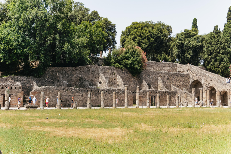 Från Rom: Dagsutflykt till Pompeji, Amalfikusten och PositanoUppgradering av halvprivat tur med limoncellosmakning