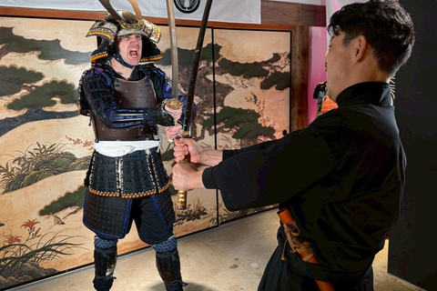 Kyoto Samurai Walk: Matcha, Calligraphy & Photoshoot