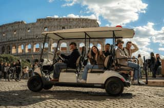 Rom: 3-stündige private Tour mit dem Golfcart, inklusive Abholung und Rückfahrt