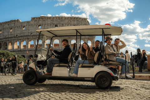 6-Hour Private Golf Cart Grand Tour of Rome with Typical Lunch or Dinner Rome: 6-Hour Private Golf Cart Grand Tour with Typical Lunch or Dinner