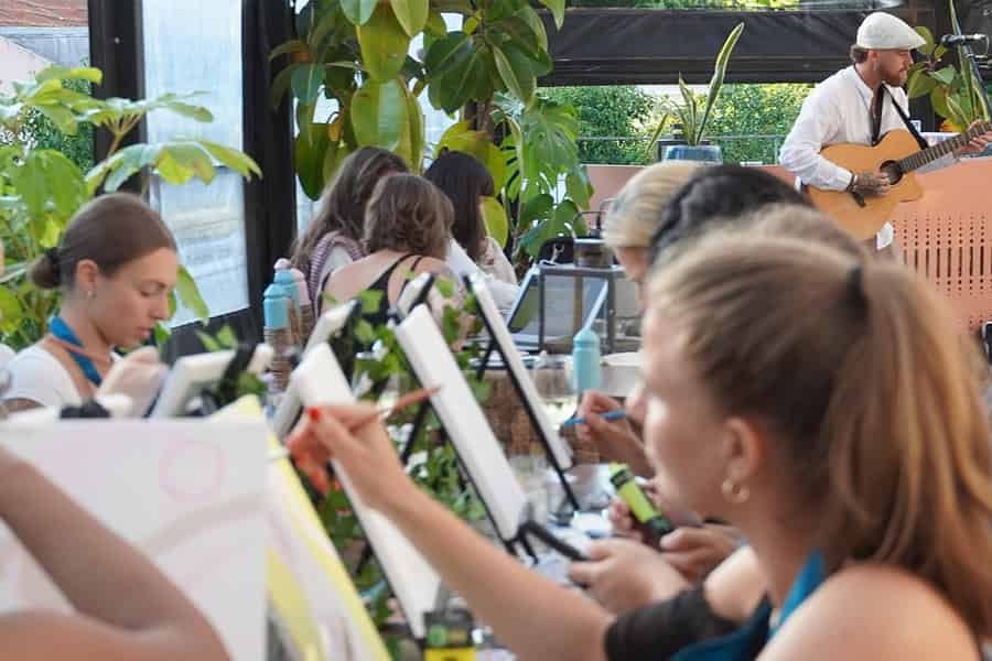 Lissabon: Wein & Malen erleben. Foto: GetYourGuide