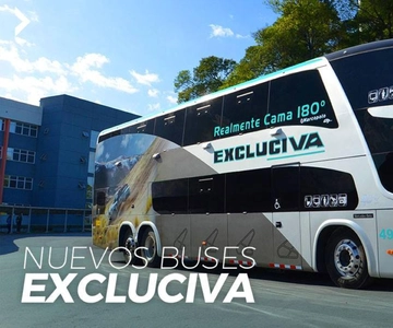 Exclusive Bus Direct: Cuzco to Puerto Maldonado 180° and 160°.