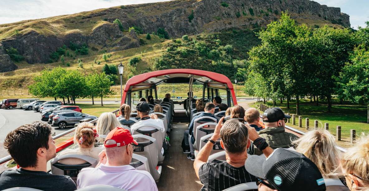 Edinburgh: 24-Hour Hop-on Hop-off Panoramic Bus Ticket