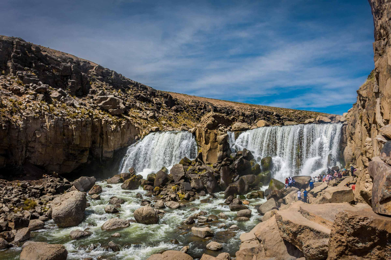 Journée d&#039;aventure à Arequipa : cascade de Pillones + forêt de rochers