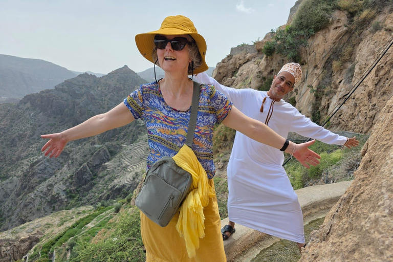 From Muscat: Jebel Akhdar Overnight Camping with Meals