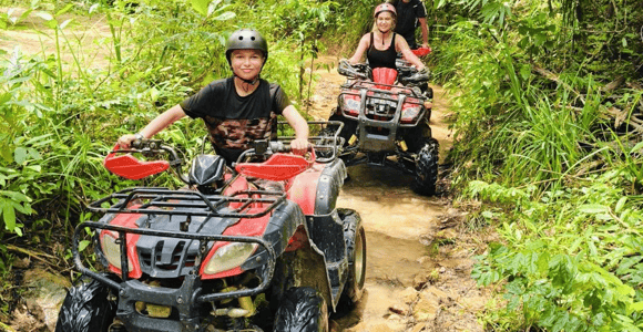 Krabi: Guided ATV Jungle Ride & Khlong Root Kayaking