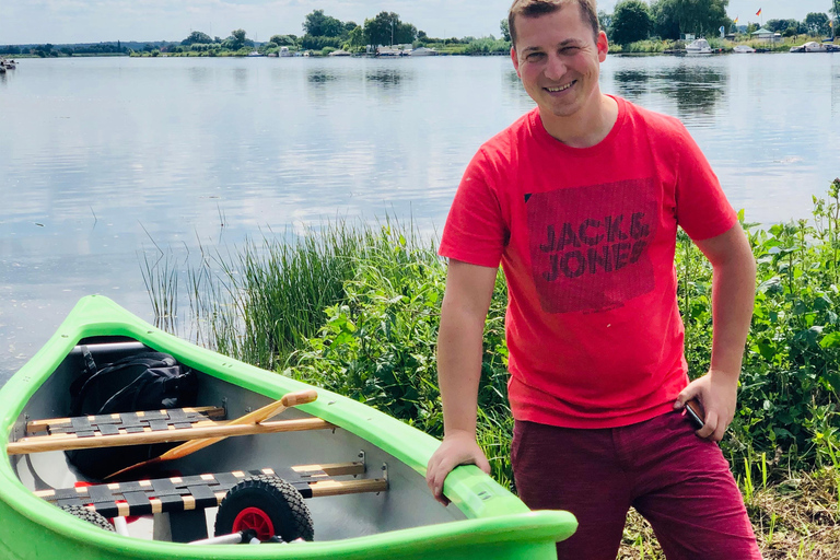 Hanover: Guided Canoe Tour with City Views