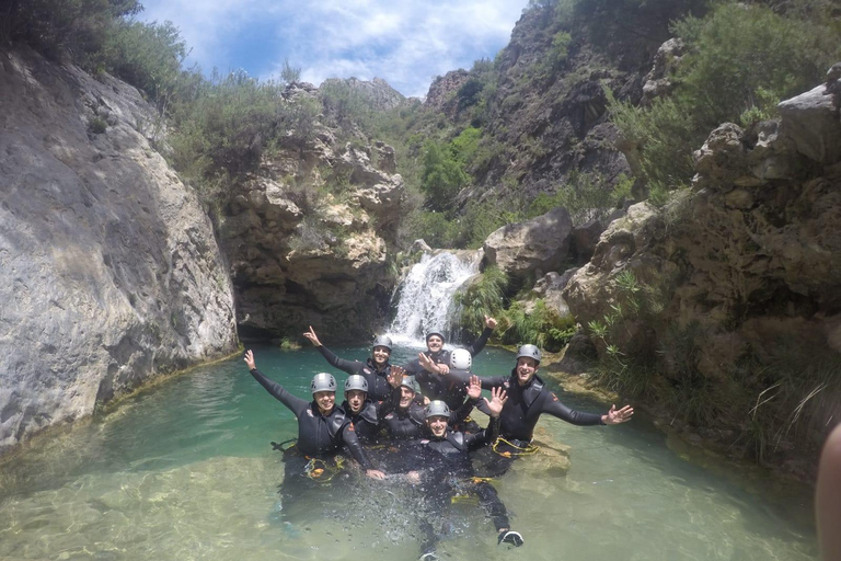 Río Verde, Almuñécar, Granada : Canyoning avec reportage photo