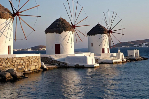 Tour in kleine groep op Mykonos voor cruisepassagiers (Ophaalservice haven)