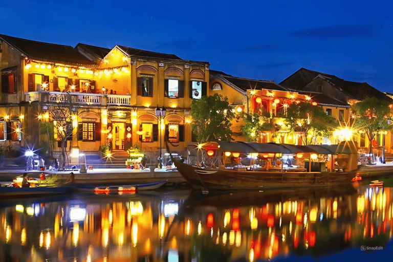 Coconut Jungle &amp; Basket Boat &amp; Hoi An City &amp; Release LanternTour particular, traslado de carro particular e guia de turismo particular