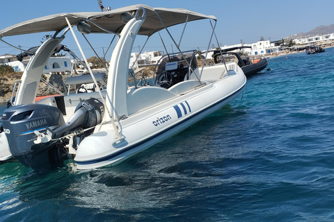 Mykonos : croisière privée le long de la célèbre côte sud