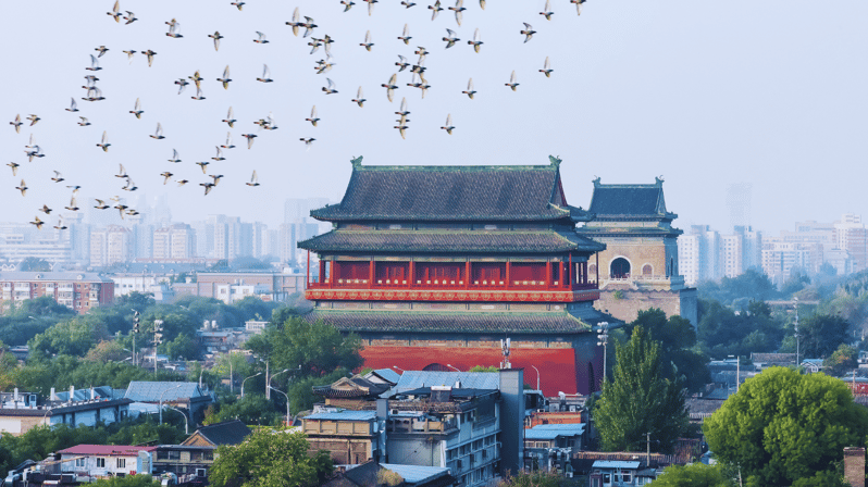 Beijing: Bell and Drum Towers Ticket + English Audio Guide