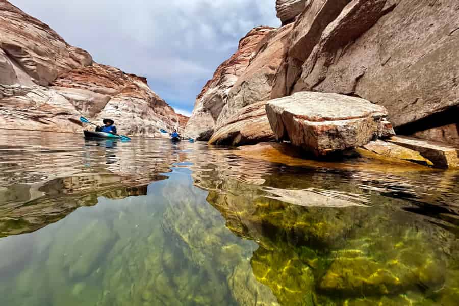 Antelope Point Launch Ramp: Kajak- und Wanderungstour im Antelope Canyon. Foto: GetYourGuide