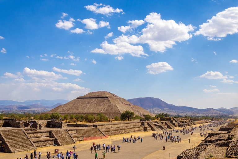 México : Pyramides de Teotihuacán et Xochimilco - Circuit de 2 joursPremier jour Pyramides de Teotihuacán et deuxième jour Xochimilco