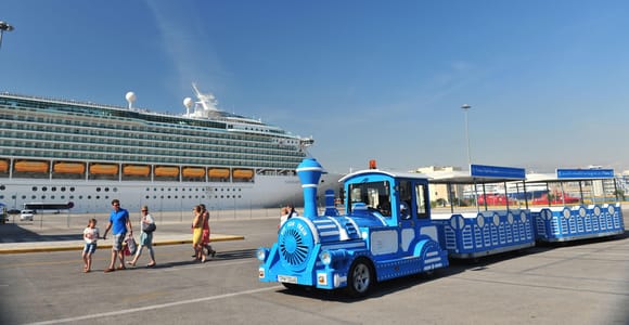 Piraeus City tour hop on hop off mini train
