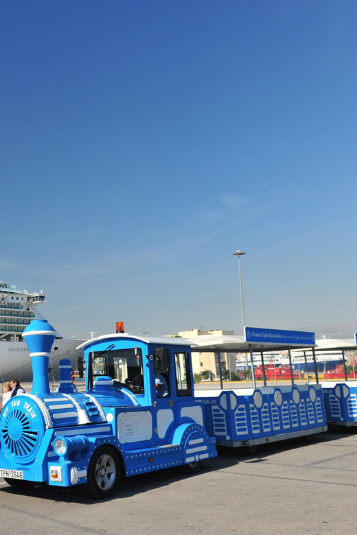 Piraeus City tour hop on hop off mini train GetYourGuide