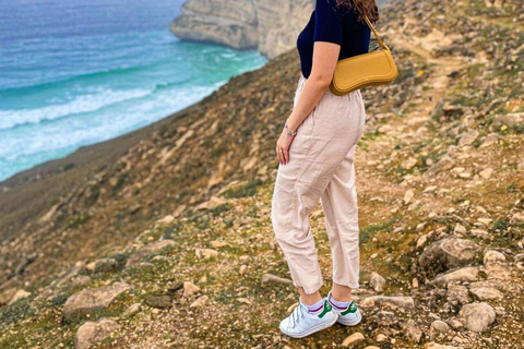 Salalah | Fazayah Beach, Mughsail Beach och Frankincense-träd