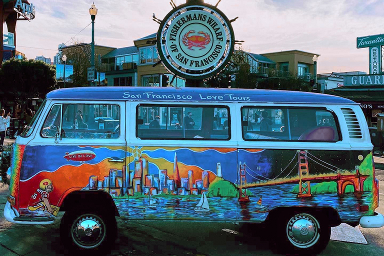 San Francisco: City Sightseeing Tour on Hippie Bus