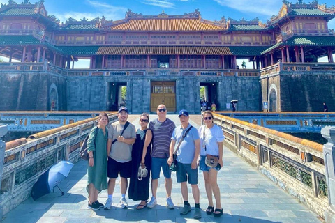 From Hoi An/Da Nang:Hue Imperial City Tour via Hai Van Pass