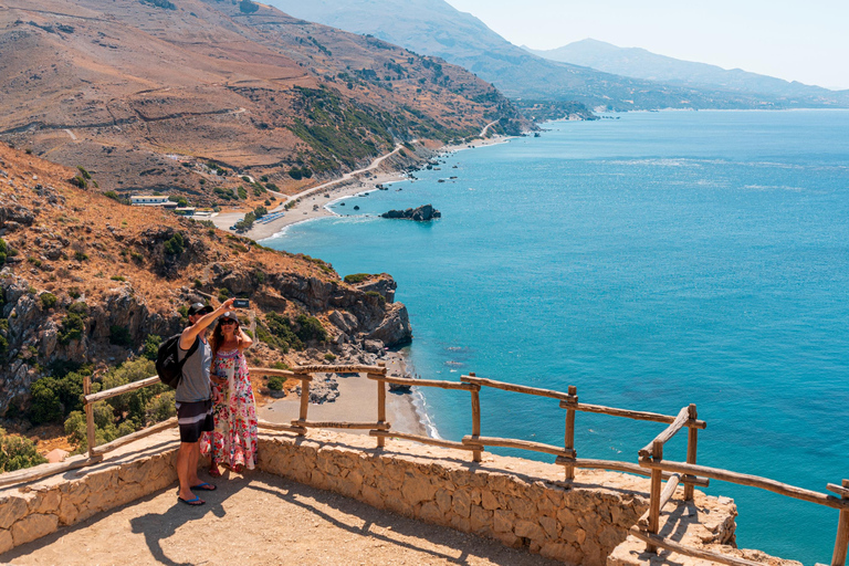 Heraklion: Kourtaliotiko Gorge, Preveli Beach Tour & Kalypso