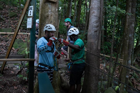 Saint Lucia Safari Jeep &amp; Zipline-äventyr