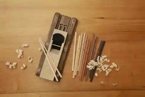 Atelier de fabrication de baguettes à Ginza
