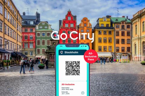 Stockholm: Go City-stadskort med 50+ sevärdheter