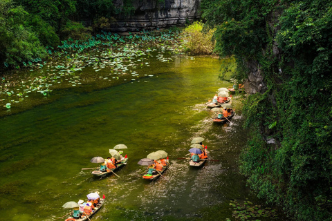 Hanoi: Thai Vi Temple or Tam Coc & Mua Cave & Hoa Lu & Cycle Hanoi: Ninh Binh, Hoa Lu, Tam Coc, Mua Cave, Buffet & Cycle