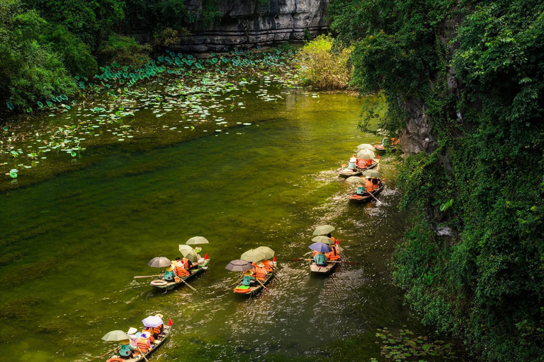 Hanoi: Thai Vi Temple or Tam Coc & Mua Cave & Hoa Lu & Cycle Hanoi: Ninh Binh, Hoa Lu, Tam Coc, Mua Cave, Buffet & Cycle