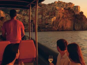 Från La Spezia: solnedgångskryssning i Cinque Terre med aperitivo