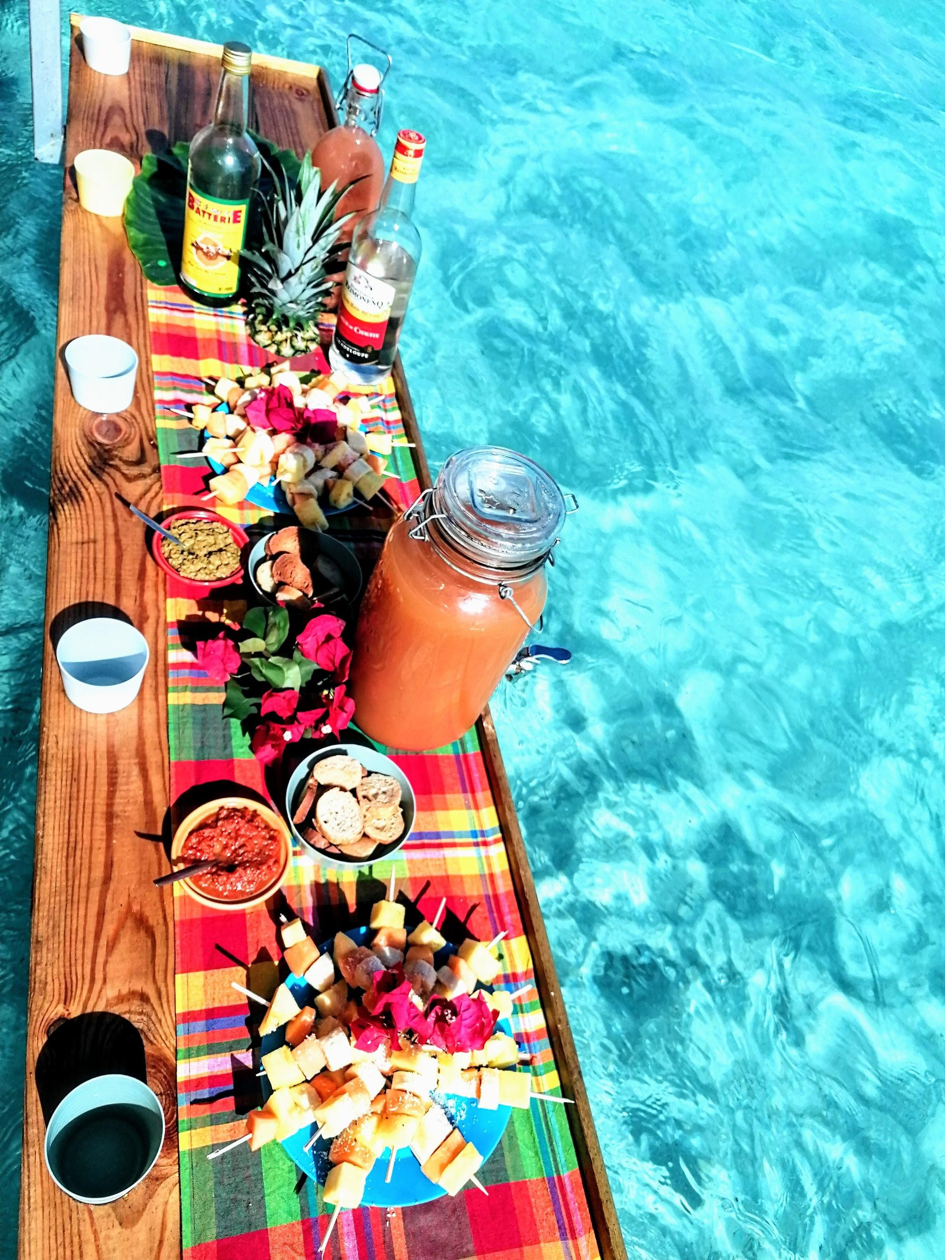 Brunch im Wasser – 4 Stunden Auszeit im Herzen des Grand Cul De Sac, Guadeloupe